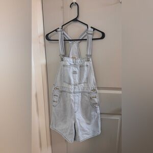 Levi's Vintage Women’s Light Gray Denim Overalls